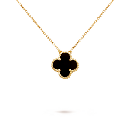 CLOVER | Black Necklace