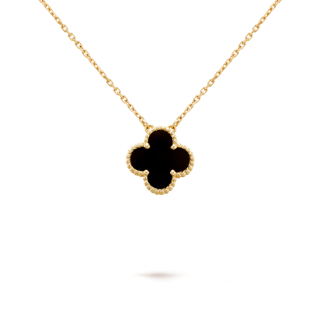 CLOVER | Black Necklace