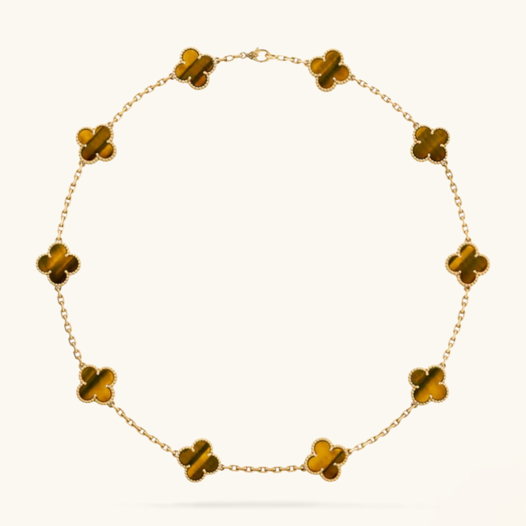 CLOVER | 10 Motive Tiger Necklace