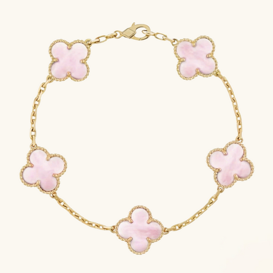 CLOVER | Pink Bracelet