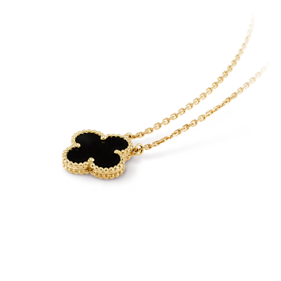 CLOVER | Black Necklace