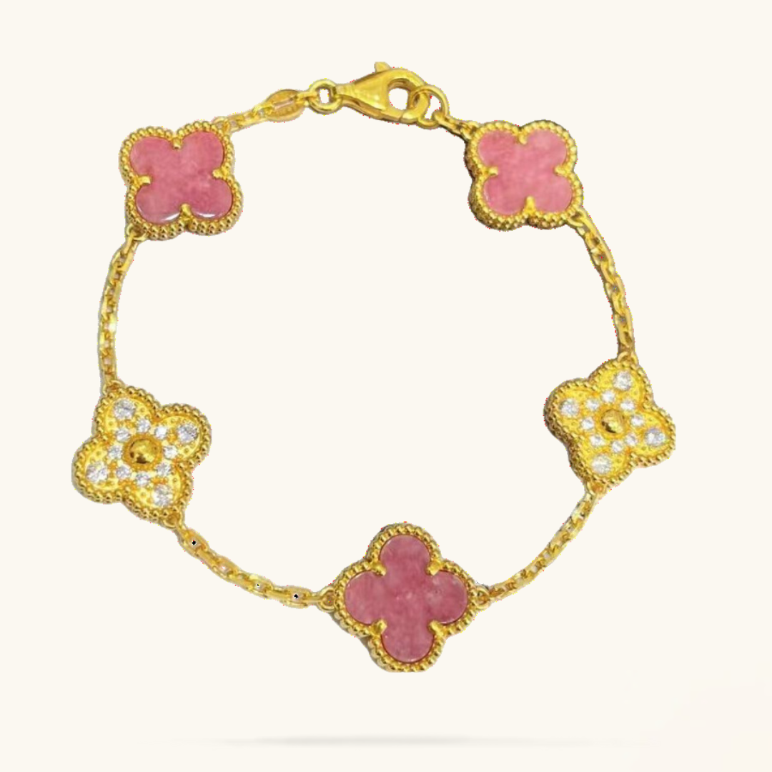 CLOVER | Rose/Gold Bracelet Prestige