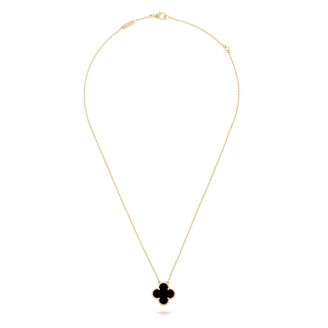 CLOVER | Black Necklace