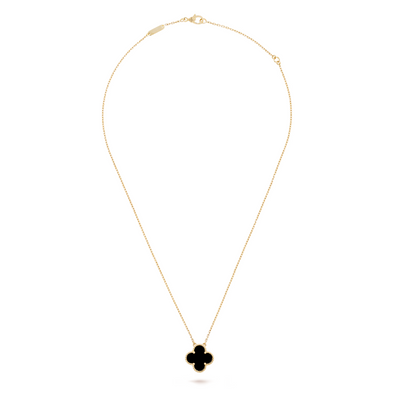 CLOVER | Black Necklace