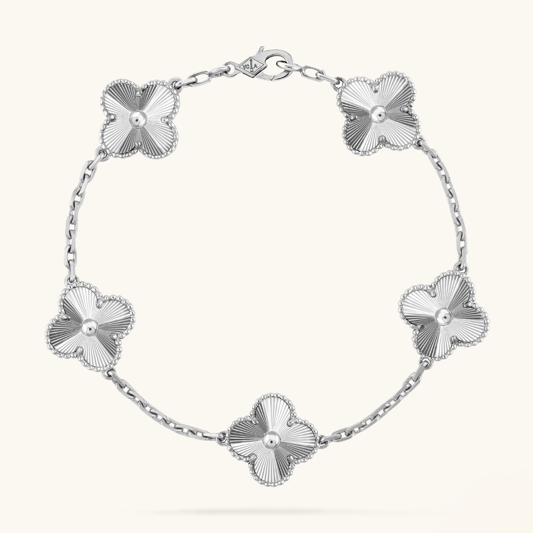 CLOVER | Silver Bracelet