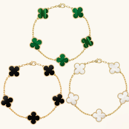 3-Piece Clover Bracelet Set