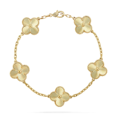 CLOVER | Gold Bracelet