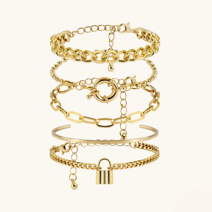 4-Piece Bracelet Set "Ellis"