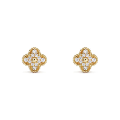 CLOVER | Gold Earrings Prestige