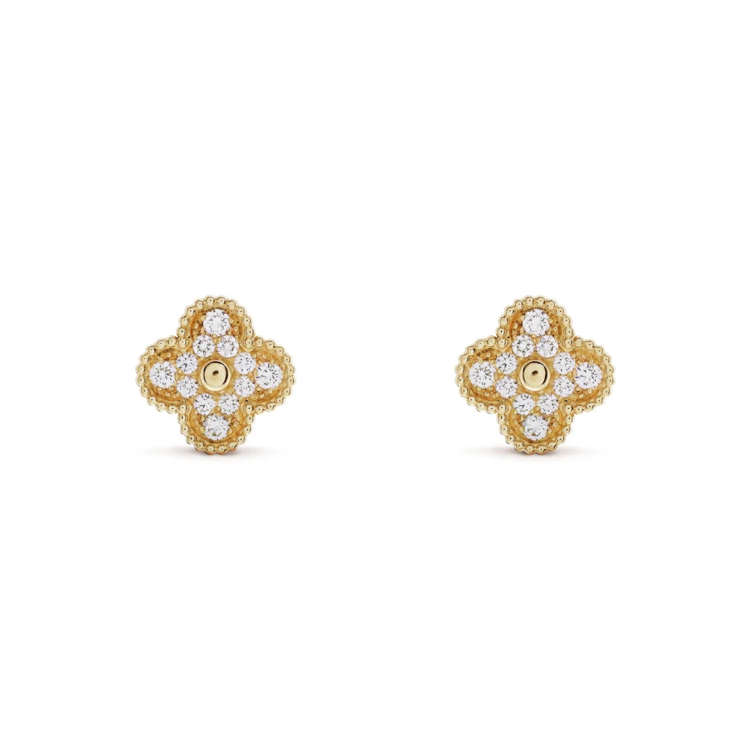 CLOVER | Gold Earrings Prestige