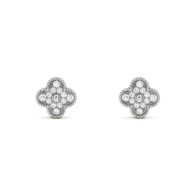 CLOVER | Silver Earrings Prestige