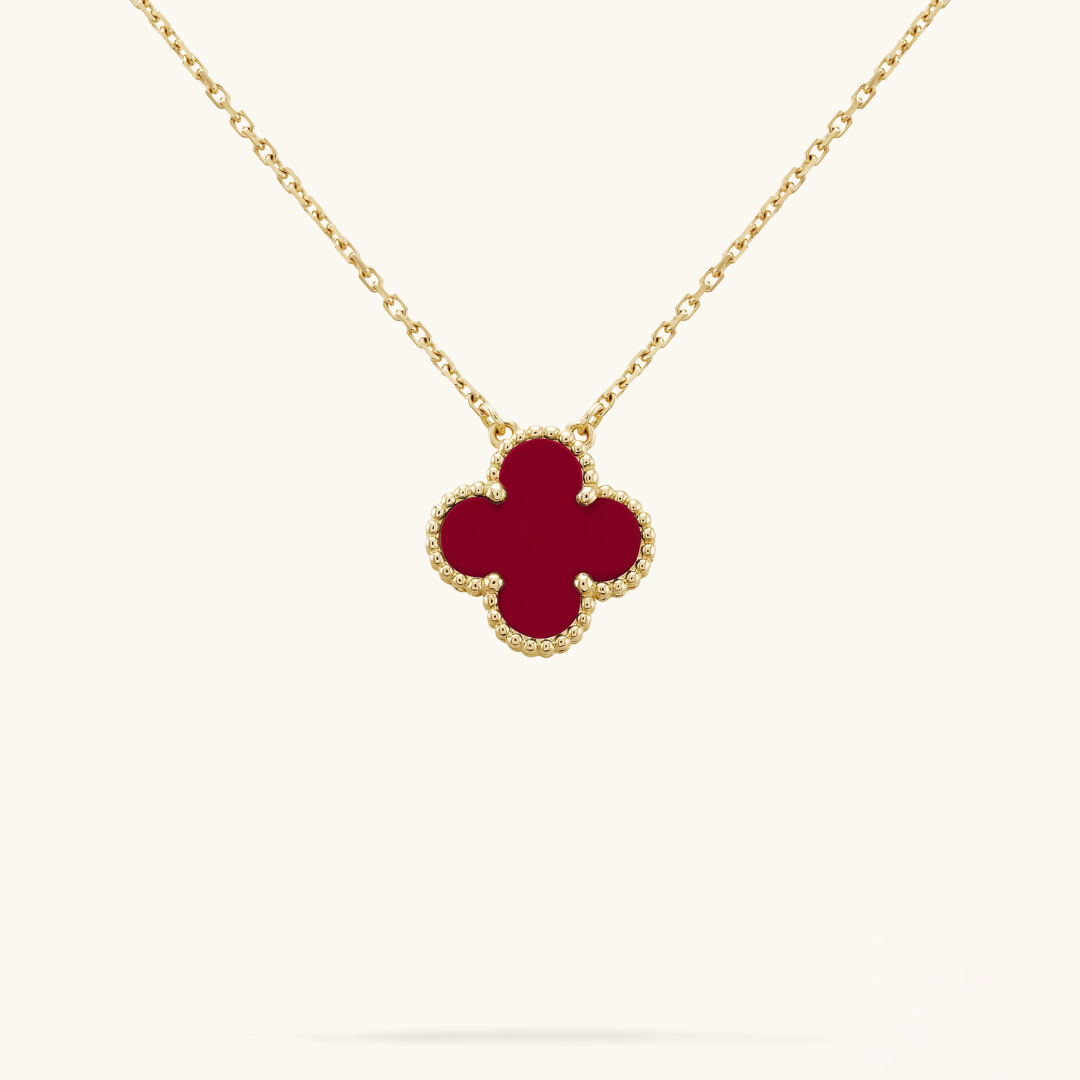 CLOVER | Red Necklace