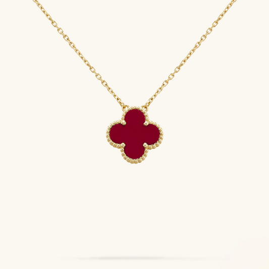 CLOVER | Red Necklace