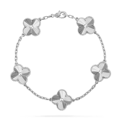 CLOVER | Silver Bracelet