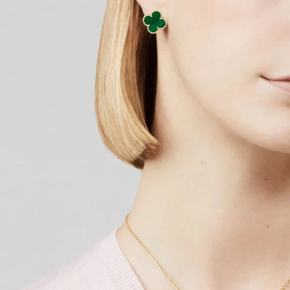 CLOVER | Green Earrings