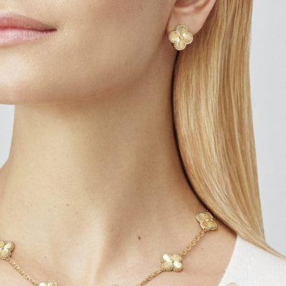 CLOVER | Gold Earrings