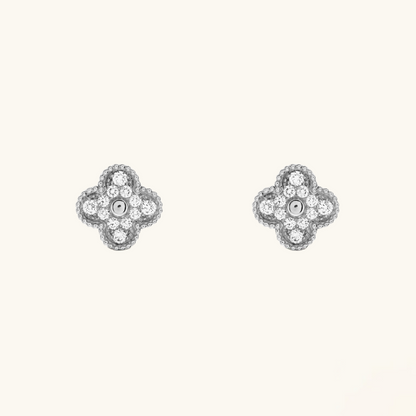 CLOVER | Silver Earrings Prestige