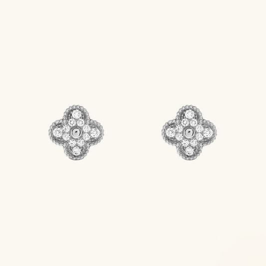 CLOVER | Silver Earrings Prestige