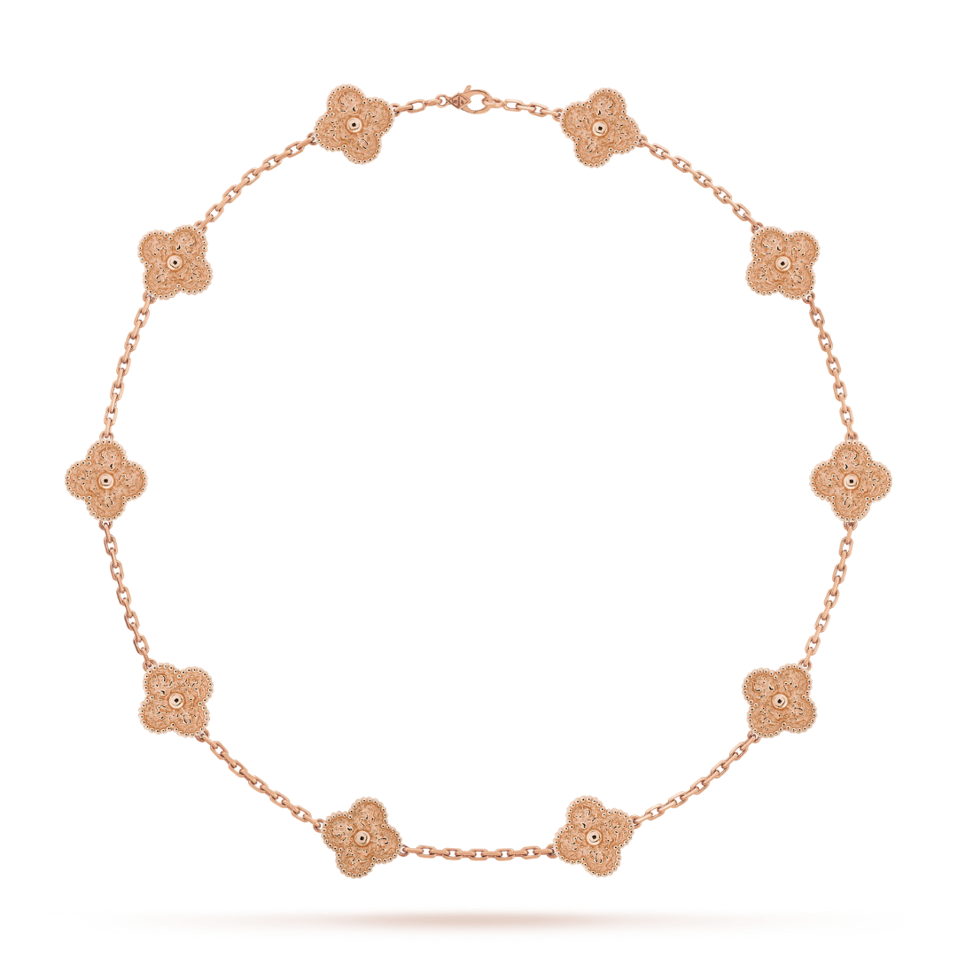 CLOVER | 10 Motive Pink Necklace