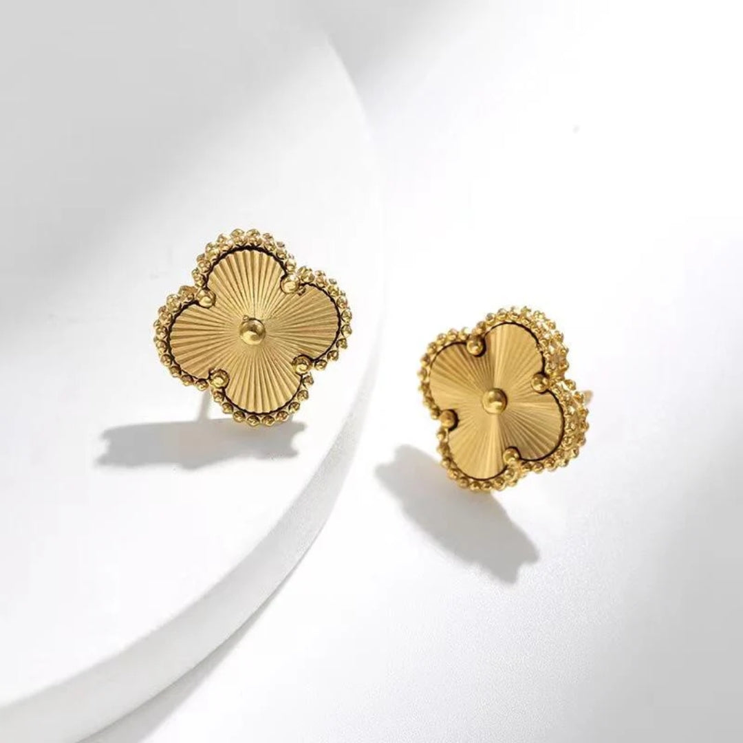 CLOVER | Gold Earrings