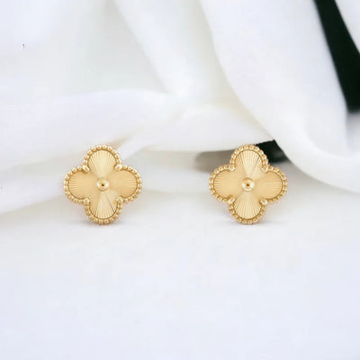 CLOVER | Gold Earrings