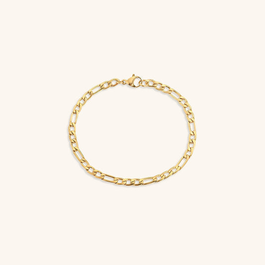 Saturn Gold Chain Bracelet