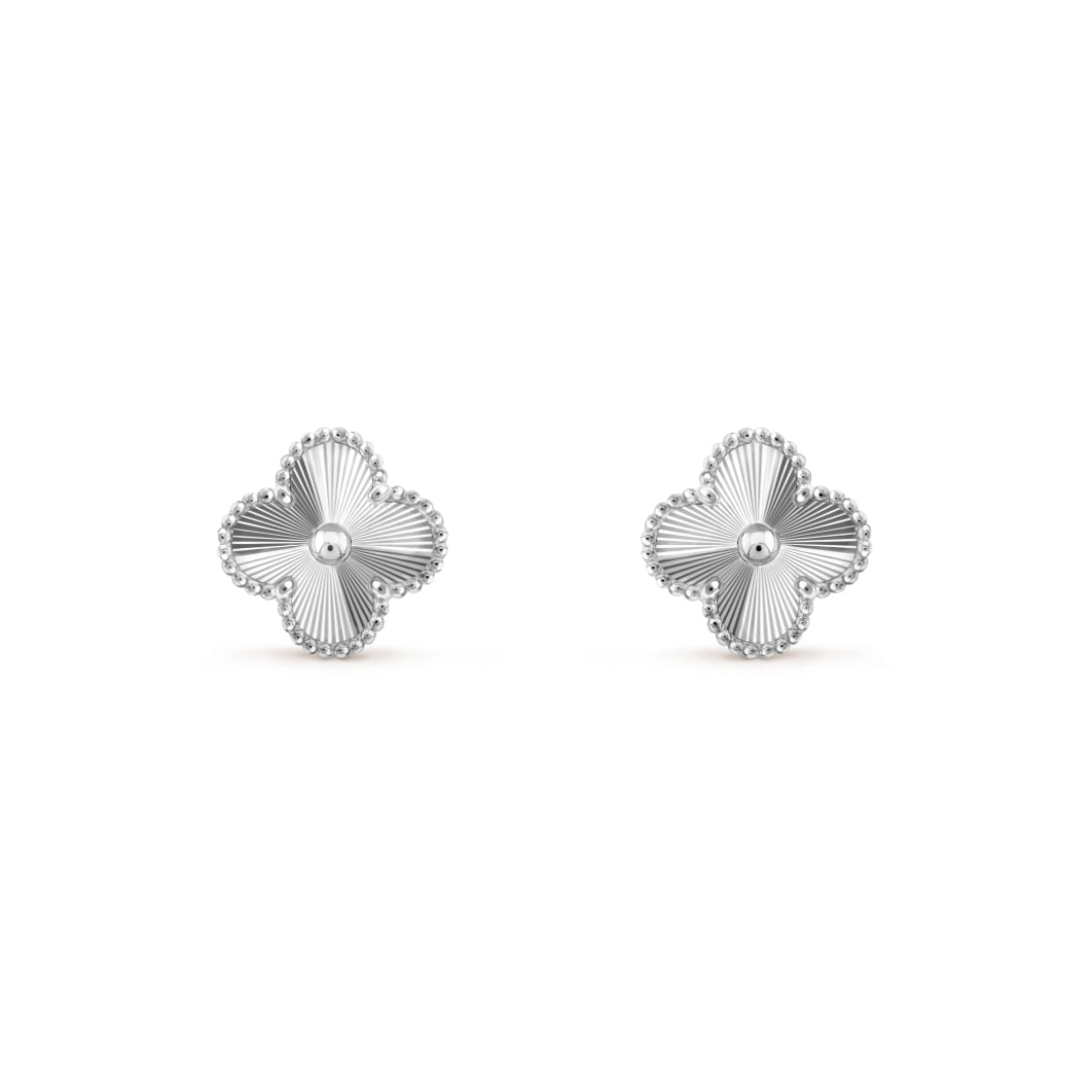 CLOVER | Silver Earrings