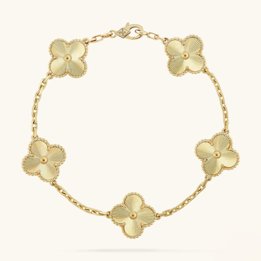 CLOVER | Gold Bracelet