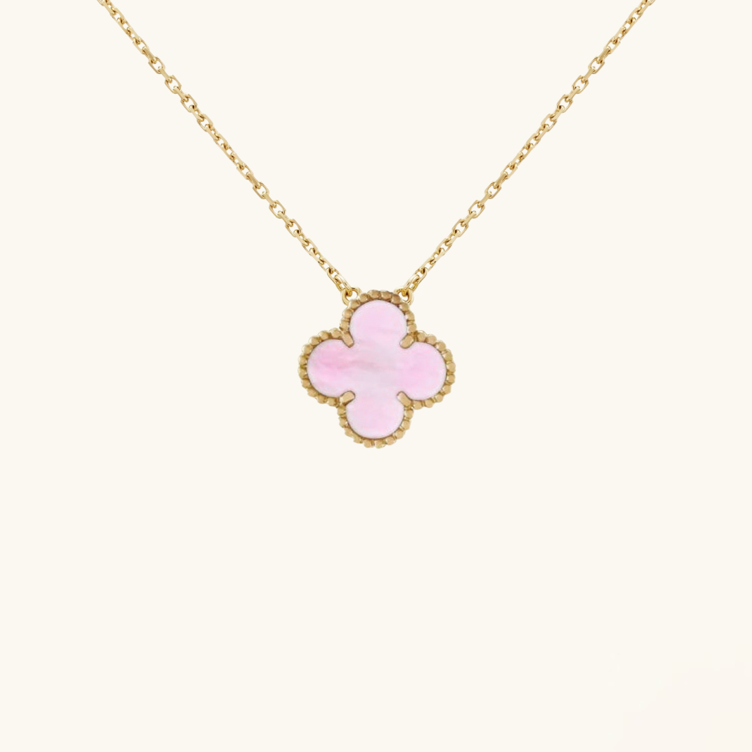 CLOVER | Pink Necklace