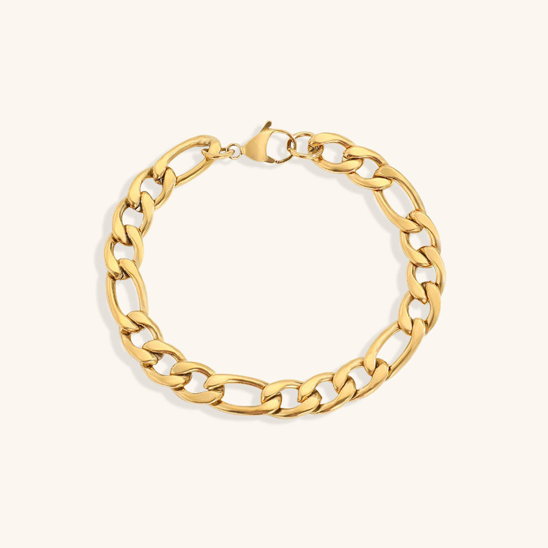 Saturn Gold Chain Bracelet