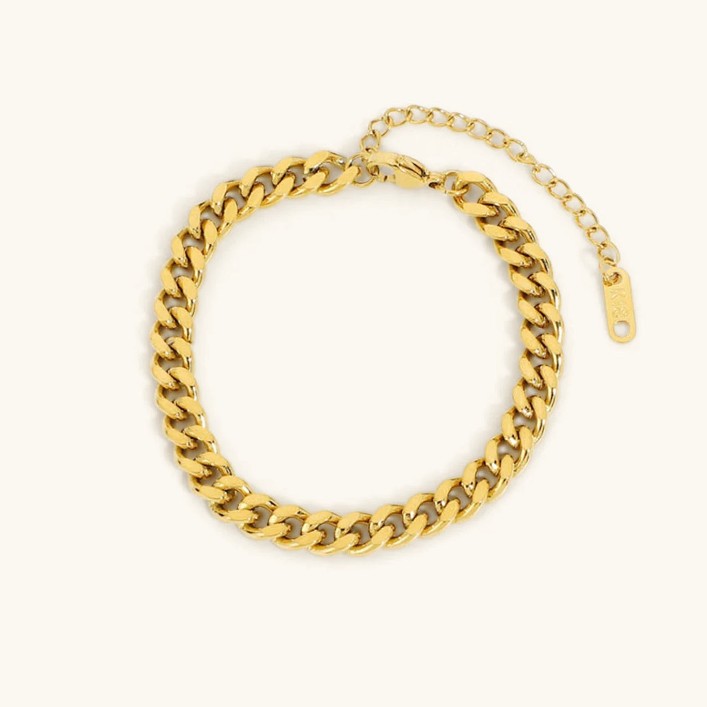 Jean Gold Chain Bracelet 