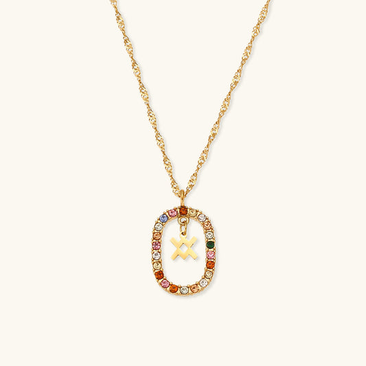 Colette Zodiac Gemstone Necklace