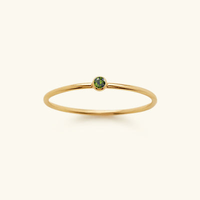 Amelia Birthstone Stacker Ring