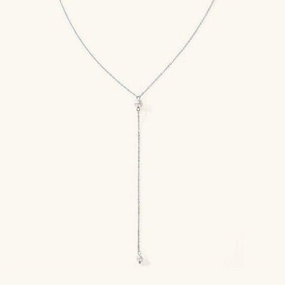 Beatrice Pearl Tassel Necklace