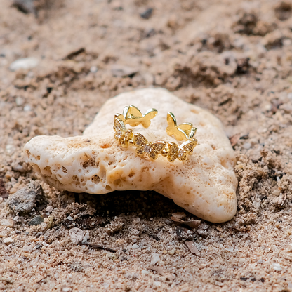 Colleen Butterfly Gold Ring