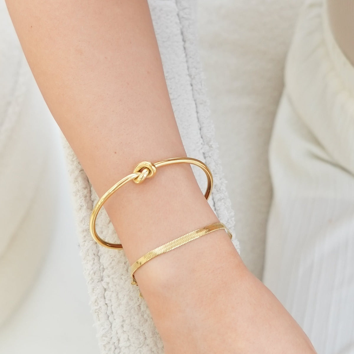 Snake Bracelet - Gold