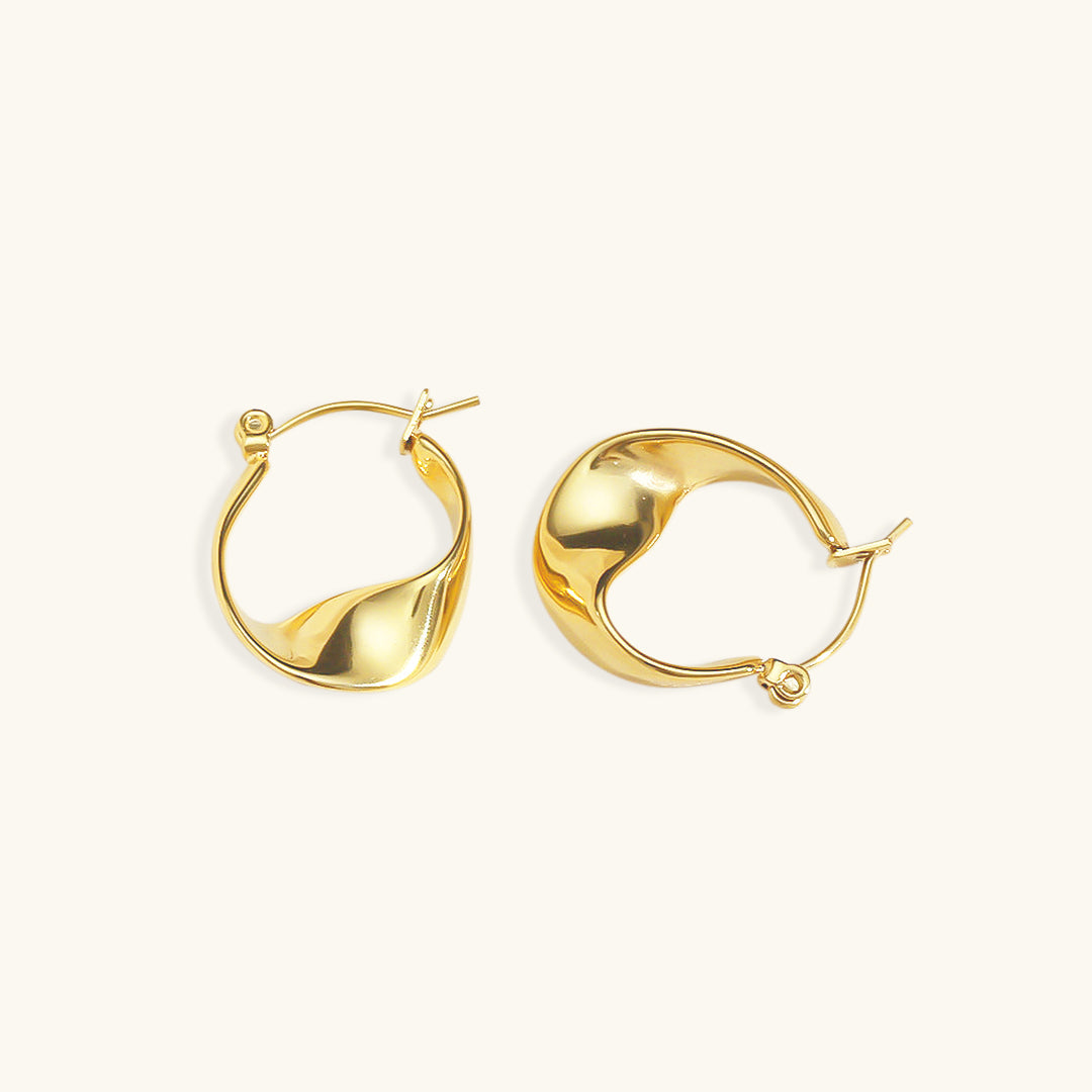 Esti Irregular Hoop Earrings