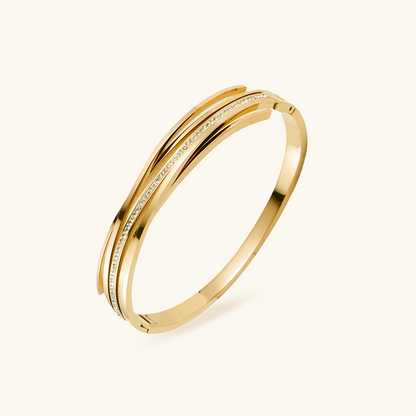 Florence Bangle Bracelet - Gold