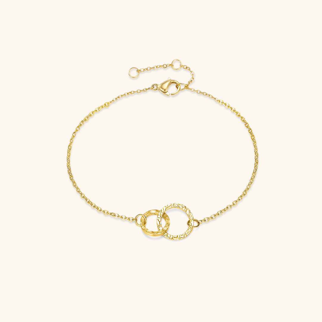 Isabelle Gold Hoop Bracelet 