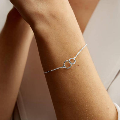 Isabelle Gold Hoop Bracelet 