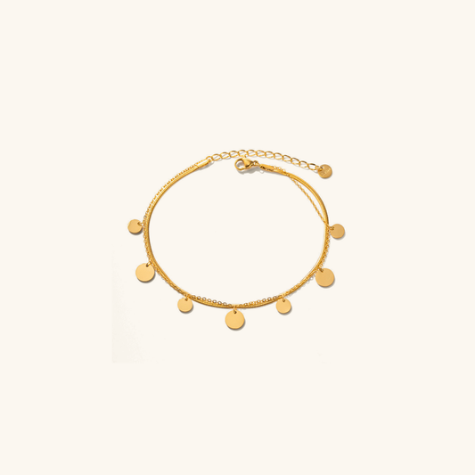 Cleora Gold Anklet