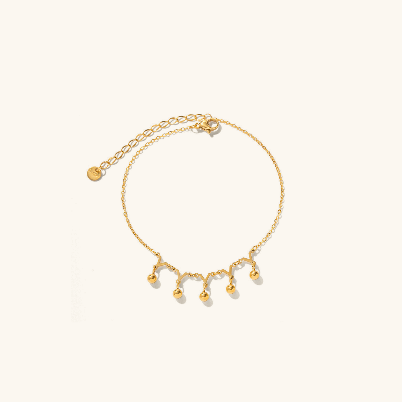 Indira Gold Anklet