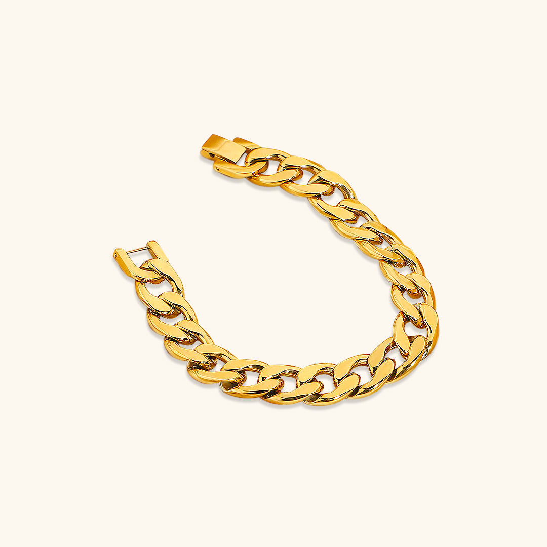 Kayle Gold Chain Bracelet