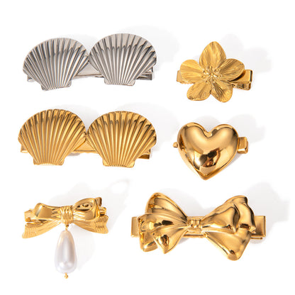 Maureen Gold Hair Clip