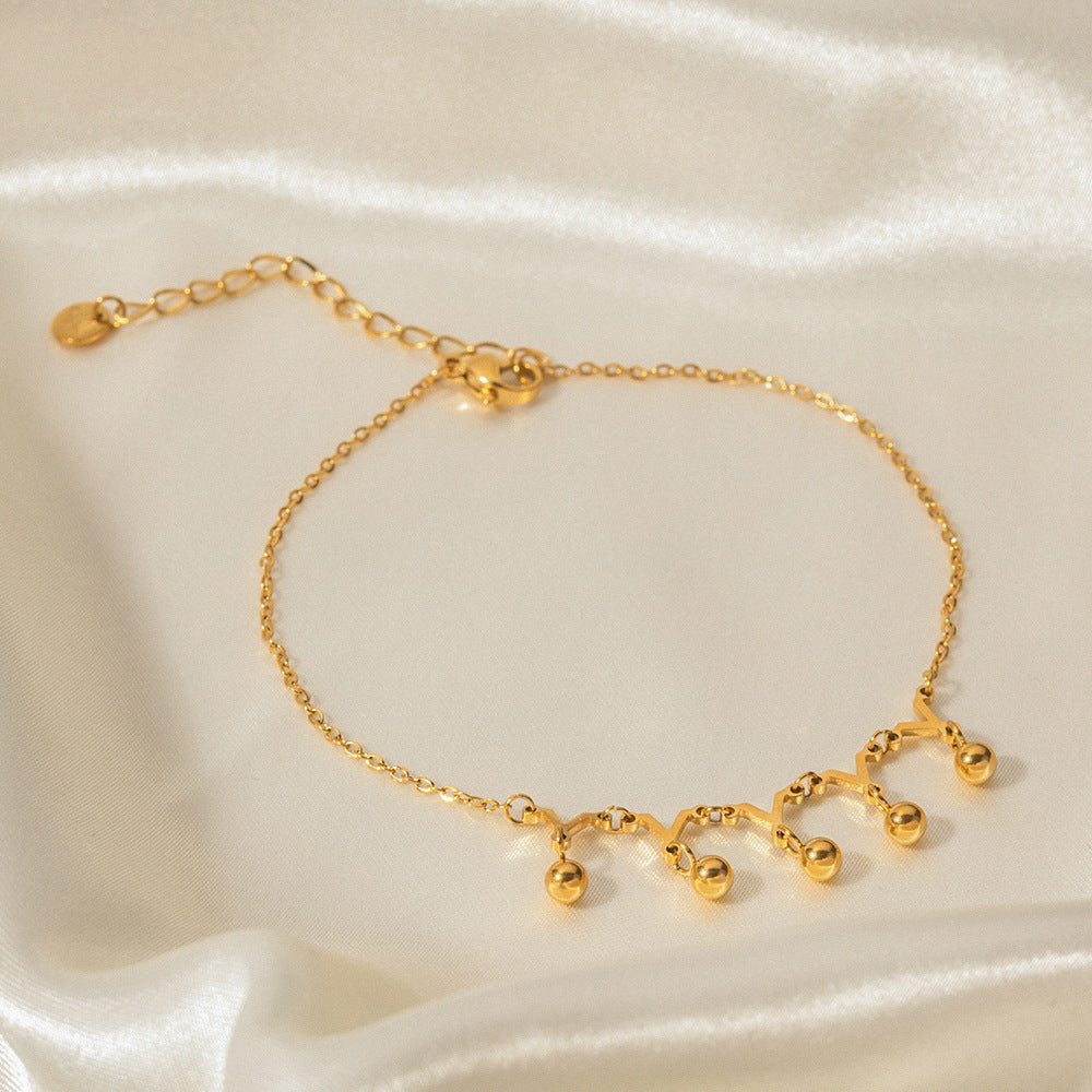 Indira Gold Anklet