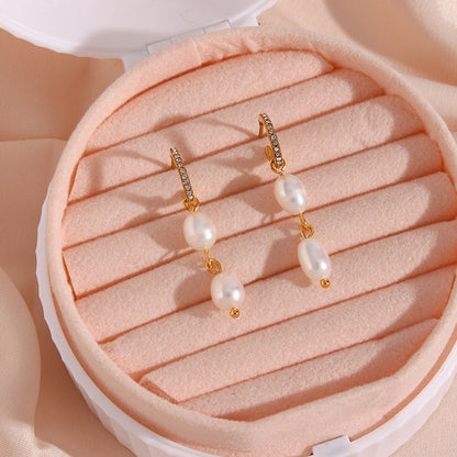 Alexa Freshwater Pearl Earrings