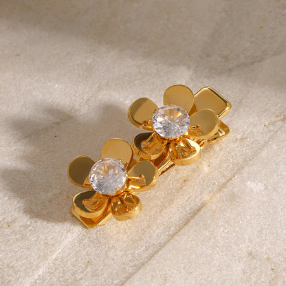 Diamond Petal Hair Clip