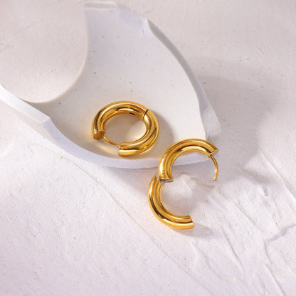 Bold Round Hoops