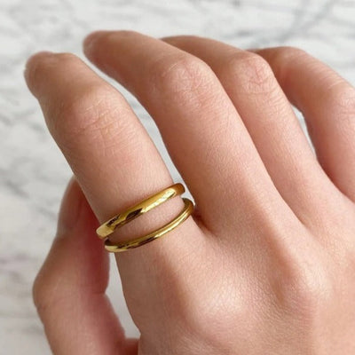 Olivia Layered Gold Ring