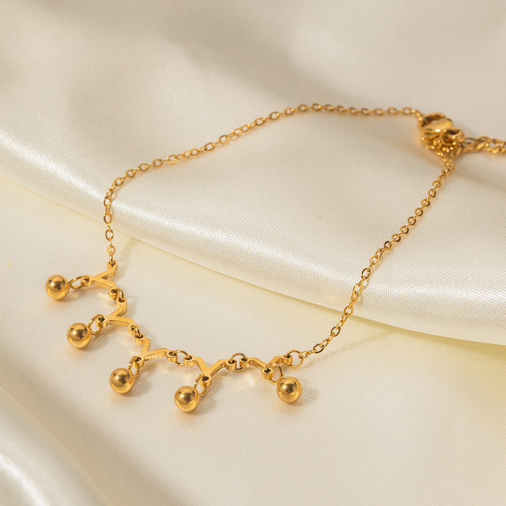 Indira Gold Anklet